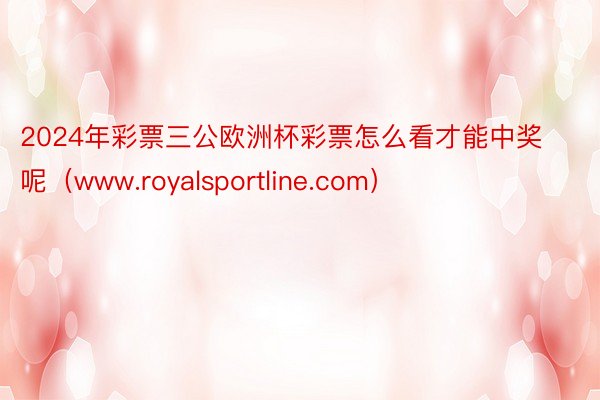 2024年彩票三公欧洲杯彩票怎么看才能中奖呢（www.royalsportline.com）